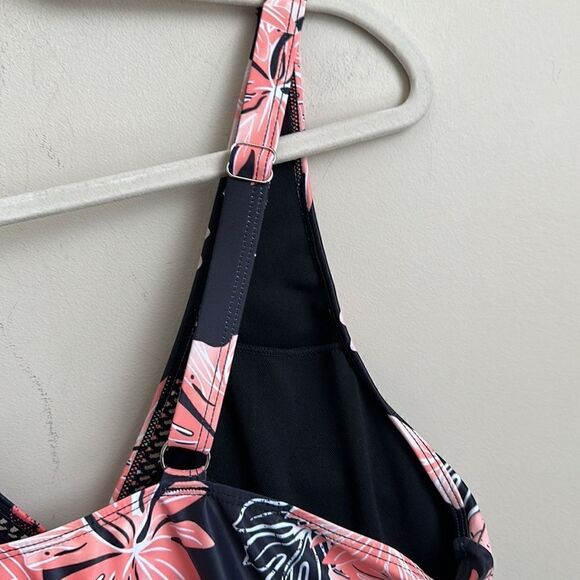 DACI Floral One Piece Bathing Suit 20W - Picture 8 of 11